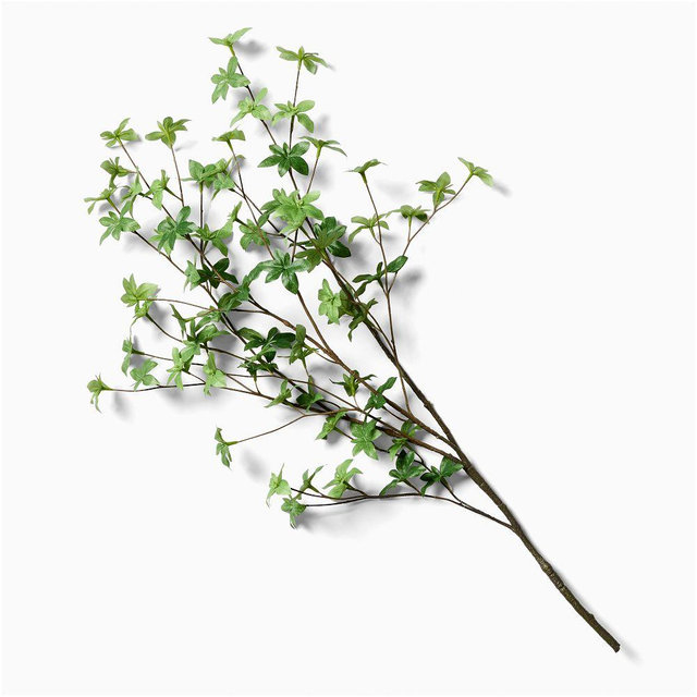 Faux Gypsophilia Branch, 73", Green