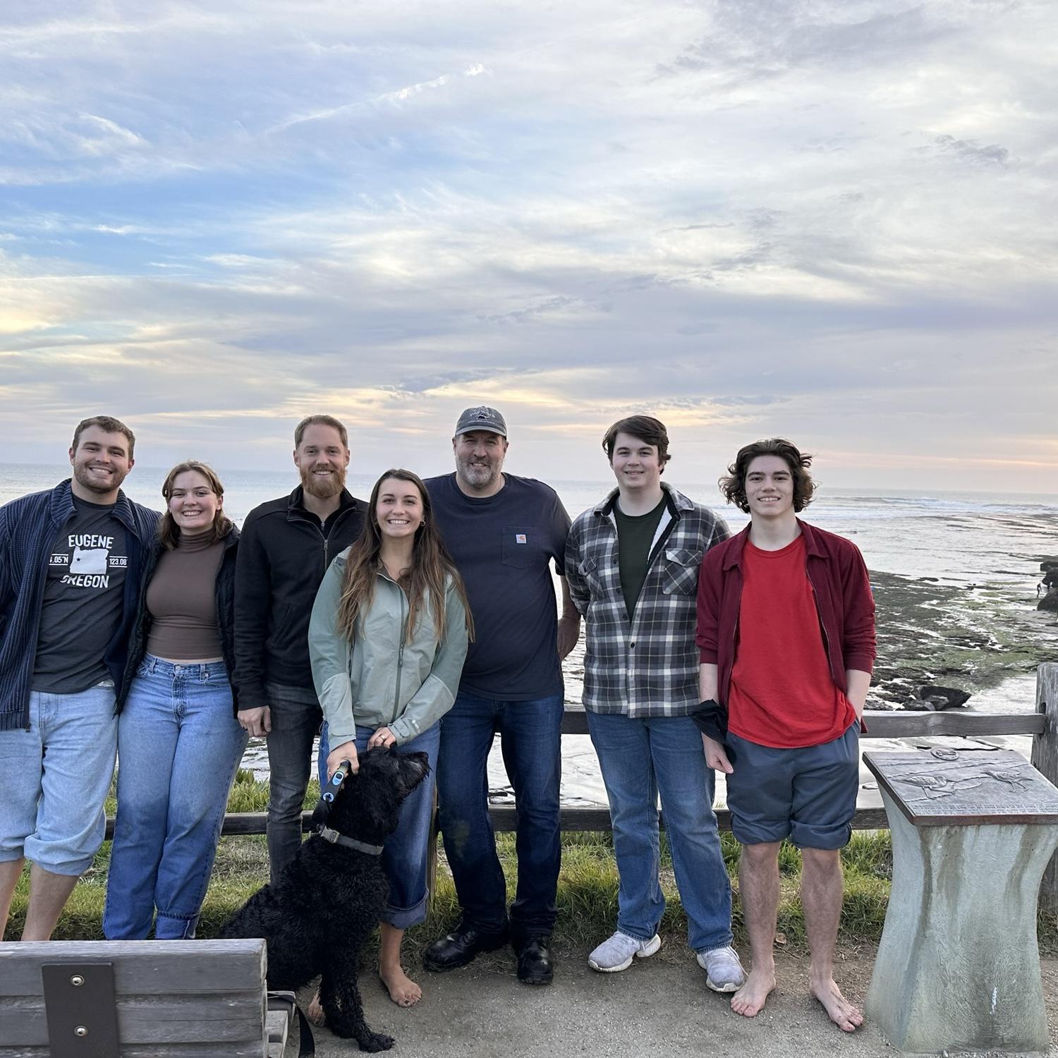 We were able to have some of my (Paige’s) family out to Santa Cruz for Christmas 2023.