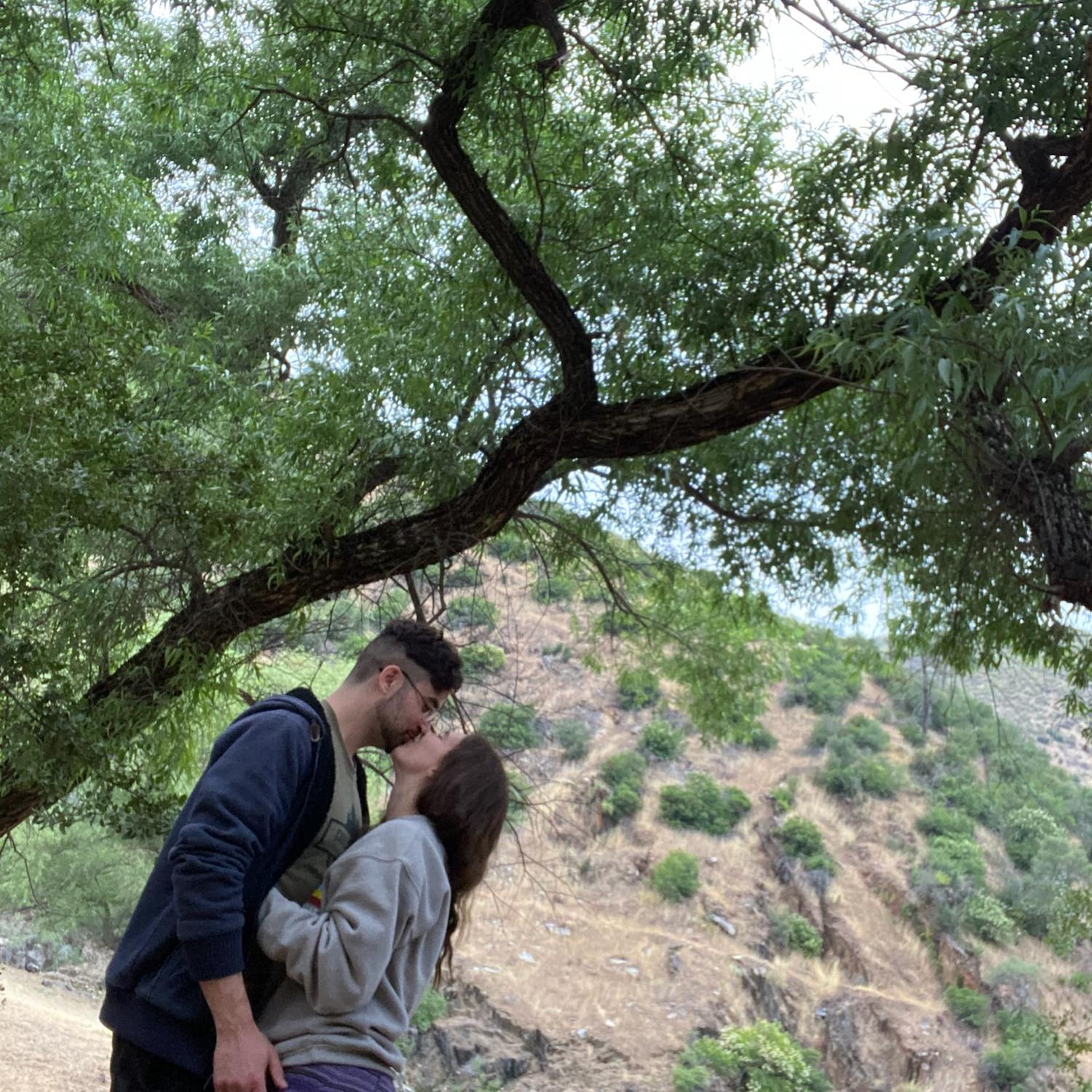 Marie and Austin in California