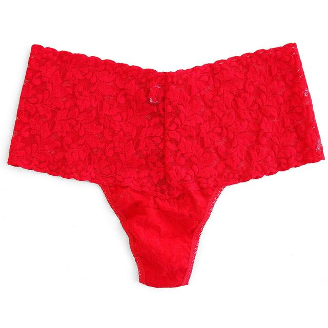 Hanky Panky, Signature Lace Retro Thong (Red)