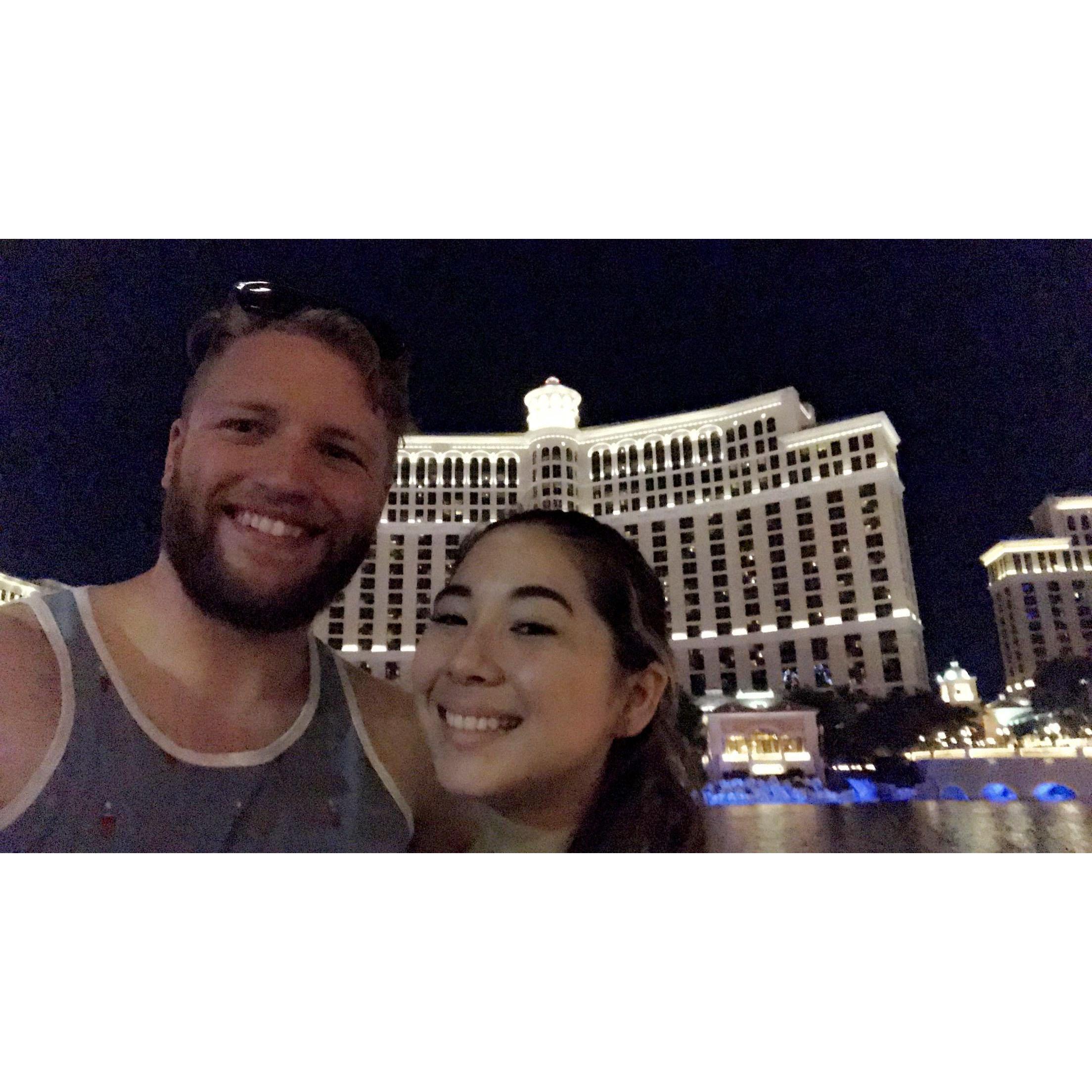 First trip to Las Vegas! Both of us admitted later that this is when we first thought "I think this could be it..." <3