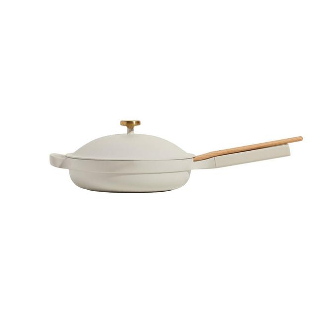 Our Place 4pc Aluminum Ceramic Nonstick Always Pans Set Cream