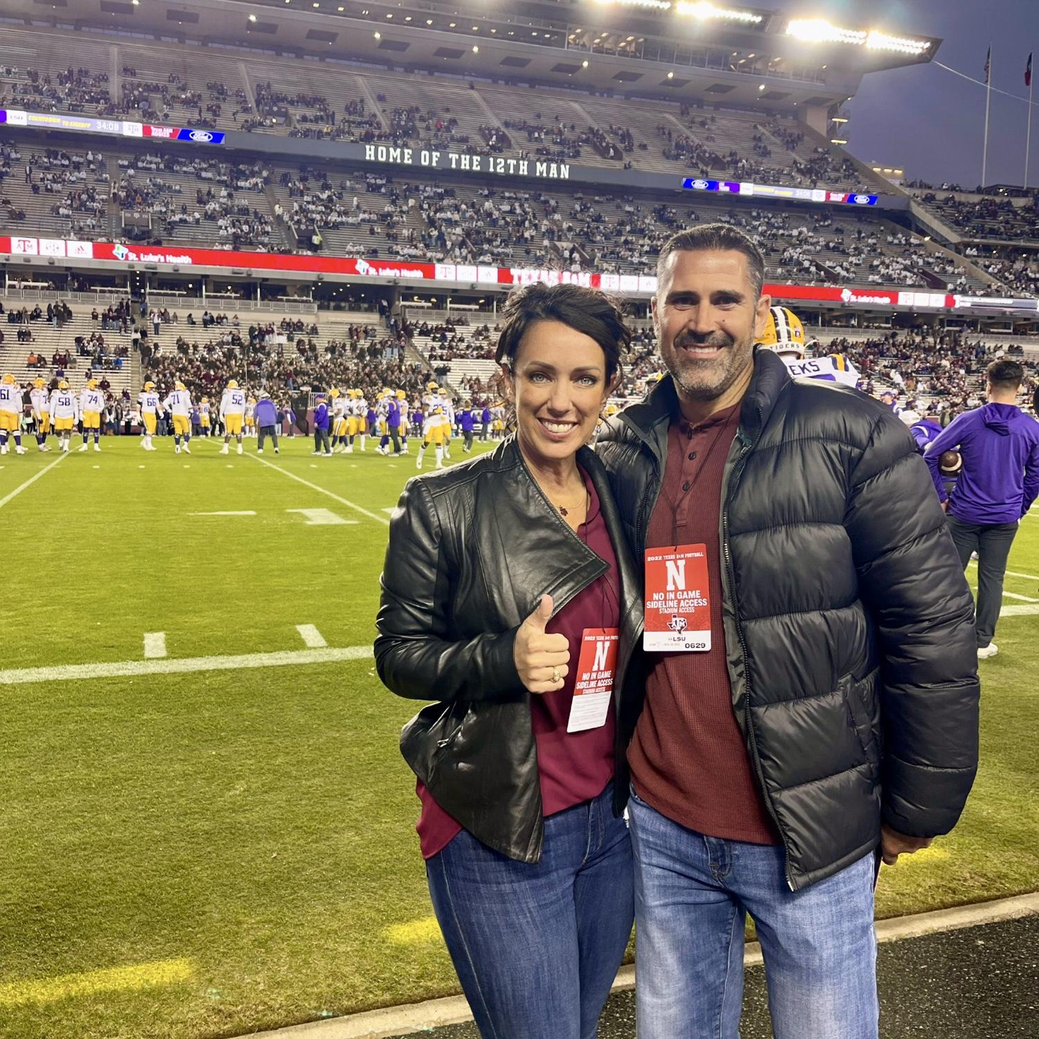 LSU vs TX A&M 2022. Ryan's first game at Kyle Field.