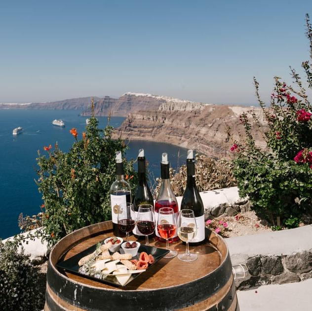 Winery tour in Santorini