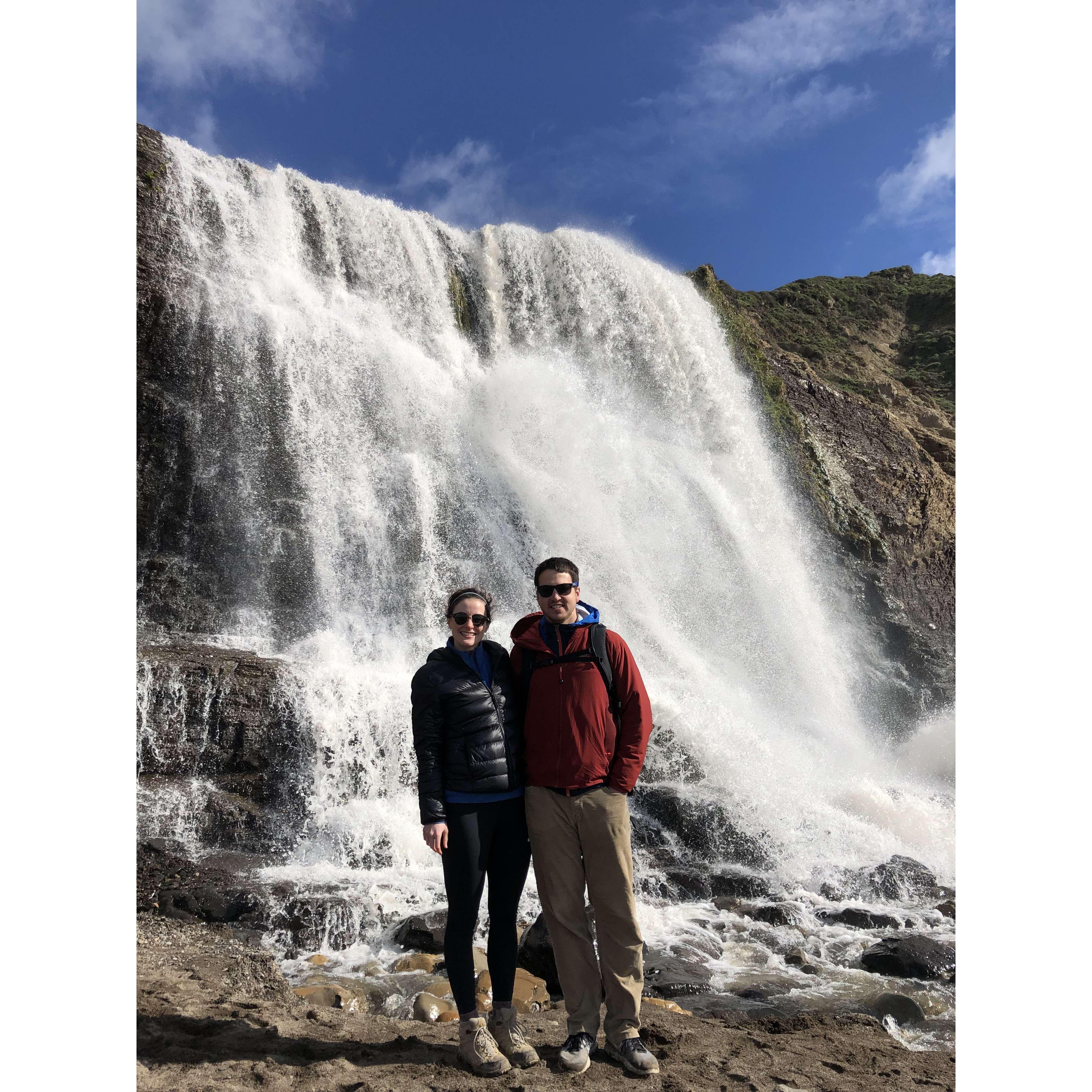 Alamere Falls in Bolinas, CA