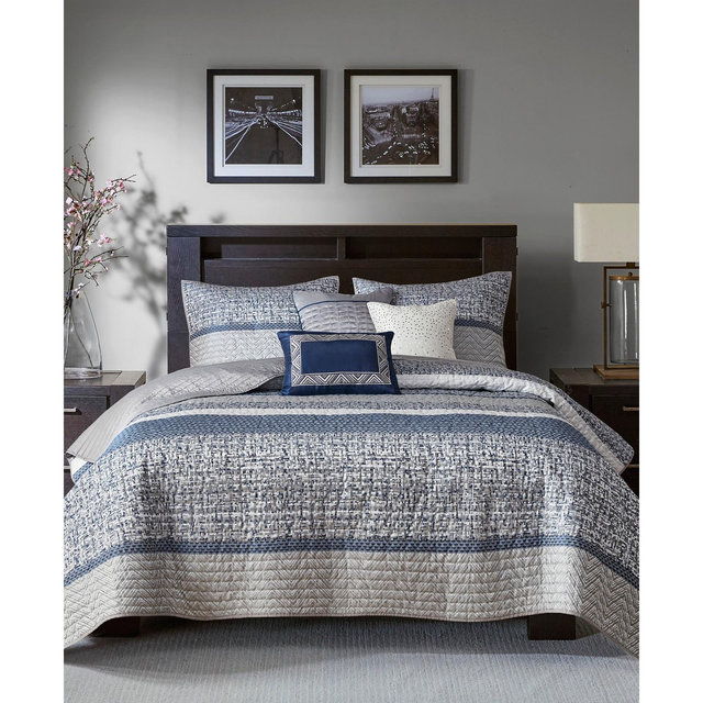 Madison Park Rhapsody 6-Pc. Quilt Set, King/California King