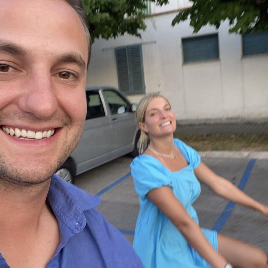 Riding bikes in Forte dei Marmi