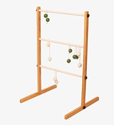 Gnomad Lawn Games Deluxe Ladder Golf Toss Lawn Game for Tailgating with Bonus Balls/Bolas (Full Weight + Medium Weight)