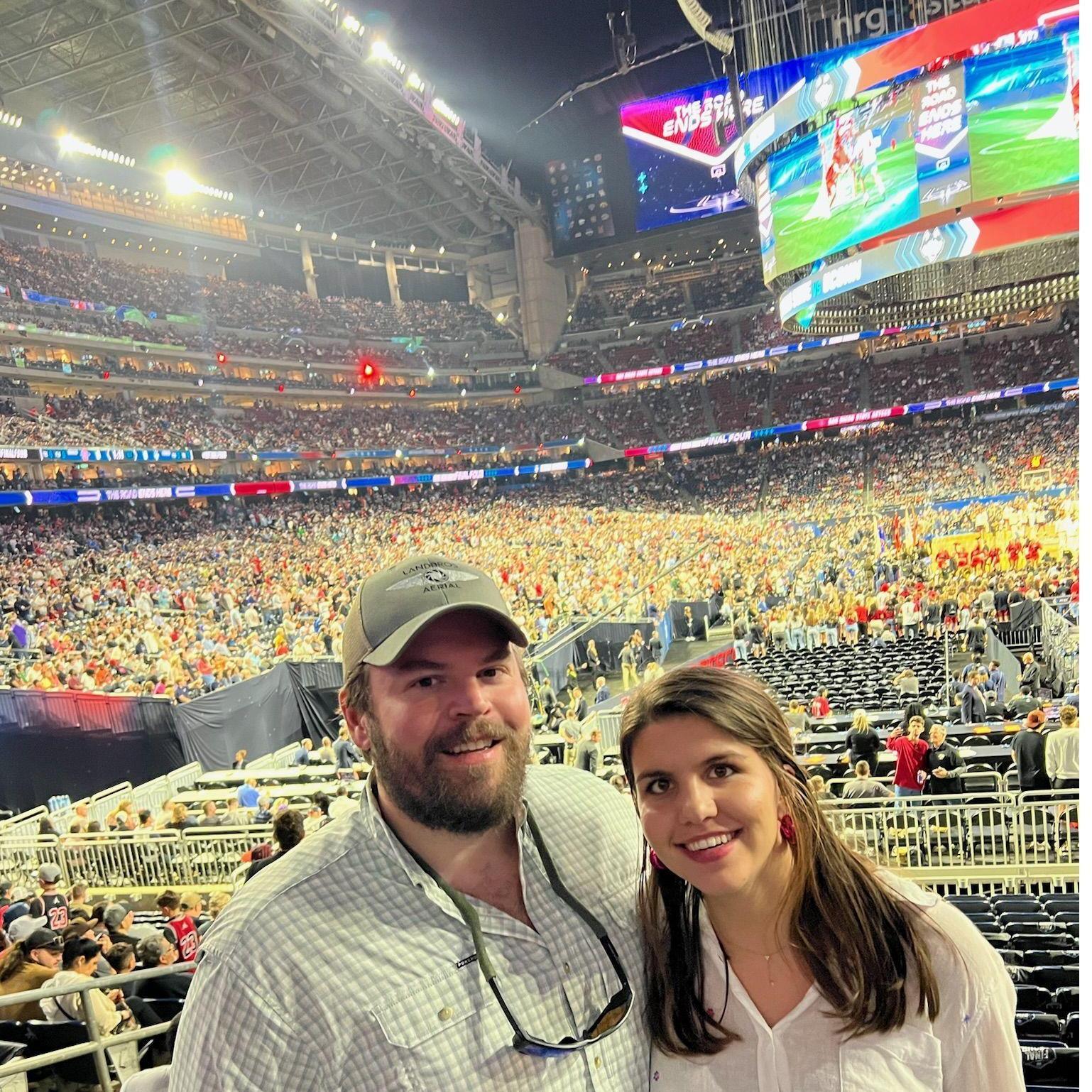 NCAA Basketball National Championship game in Houston