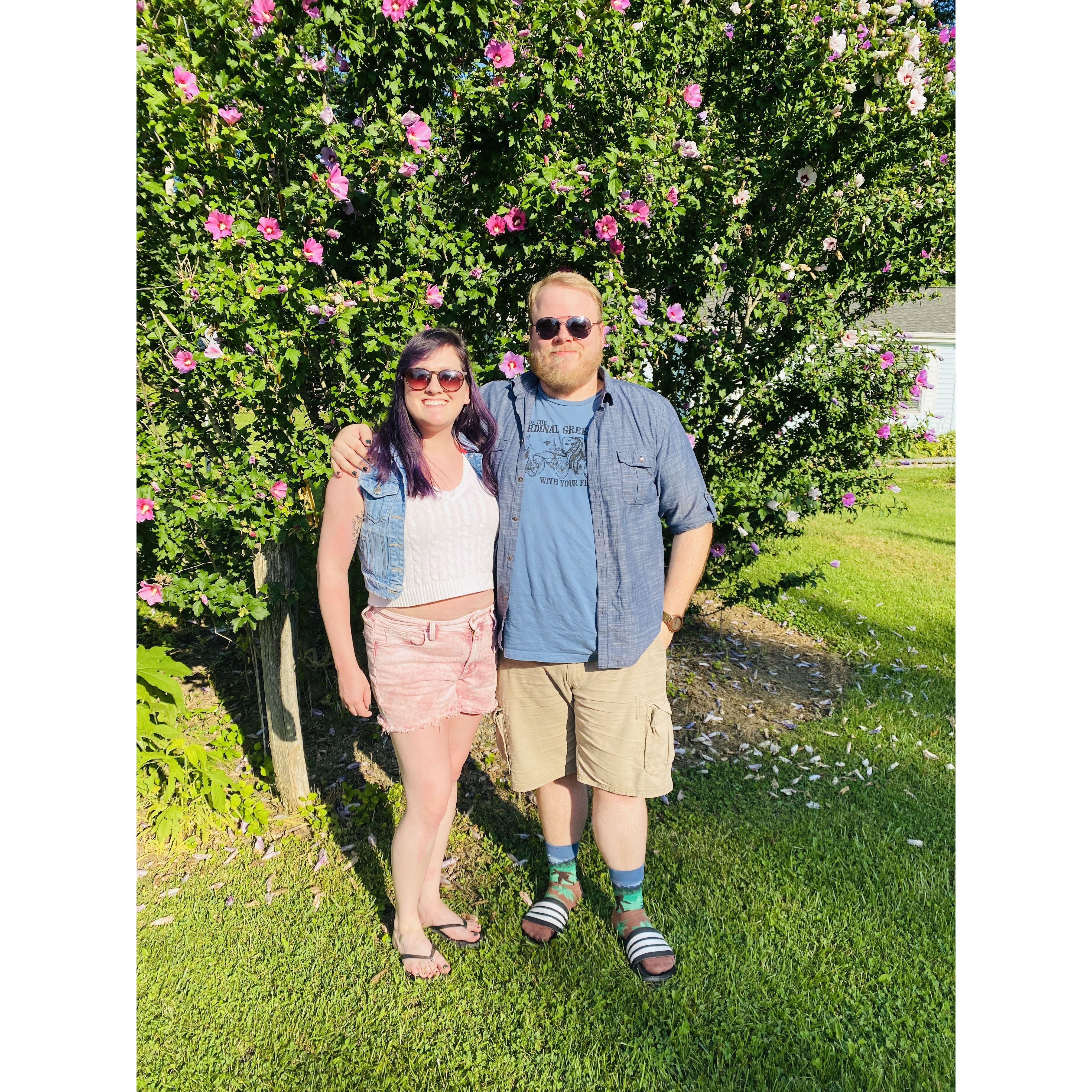 Socks. Sandals. Sunglasses. Sweethearts.