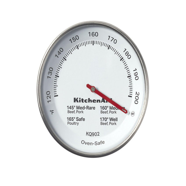 KitchenAid 3" Dial Leave-In Oven and Grill Safe Meat Thermometer