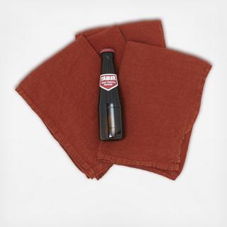 Simple Linen Napkin, Set of 4