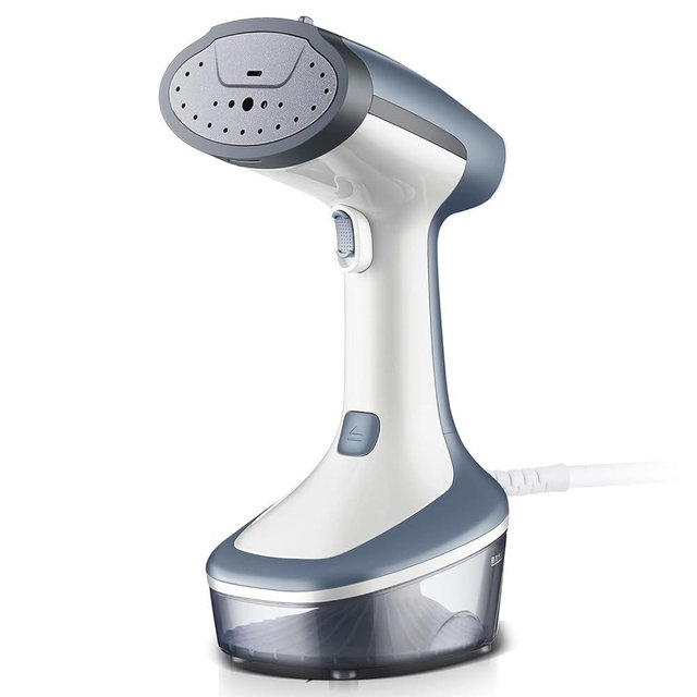 YIKA Steamer for Clothes, 2 Modes Steam Iron Garment & Fabric Wrinkle Remover, 30-Second Fast Heat Up, 300ml Detachable Water Tank, 25 Minutes Continuous Steam for Home, Office and Travel
