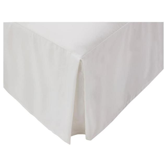 Bed skirt, white,