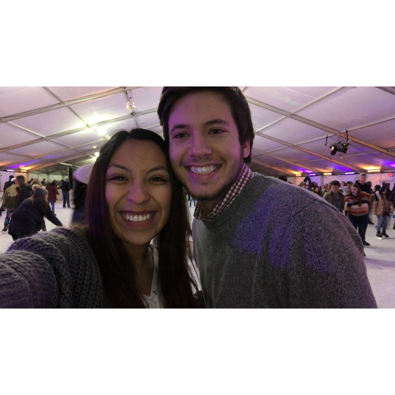 Our first date!