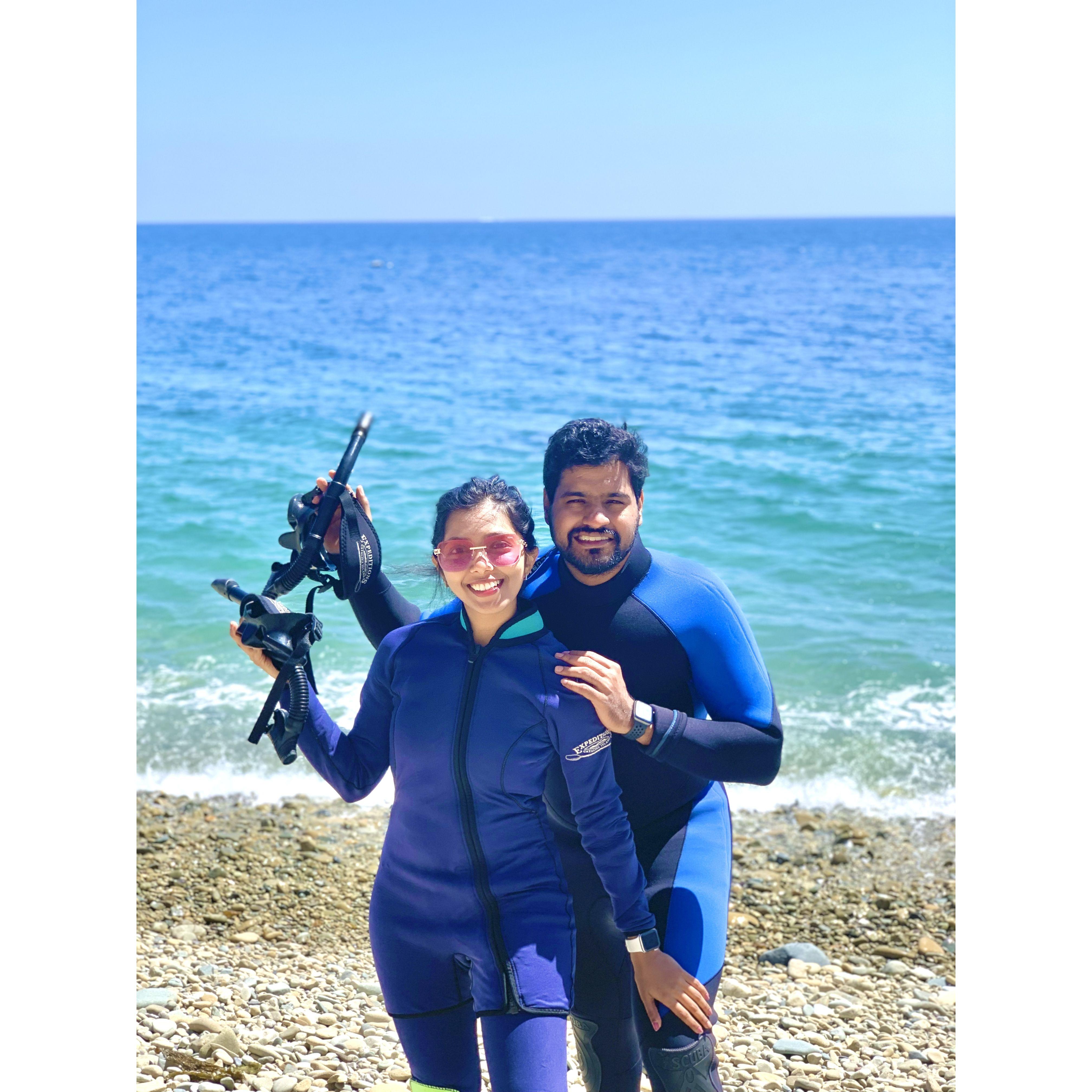 Our adventures have included lot of snorkeling