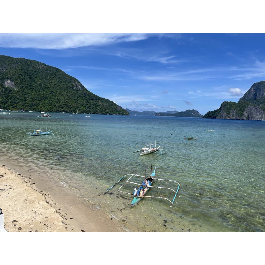 View from our hotel room in El Nido