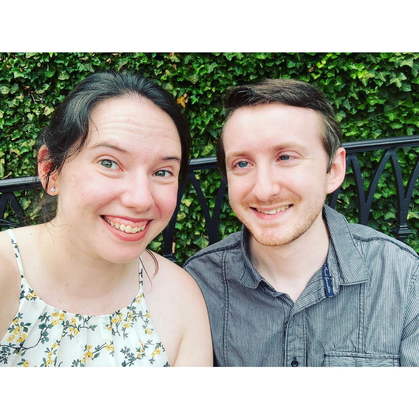 When we said "yes" to our venue!