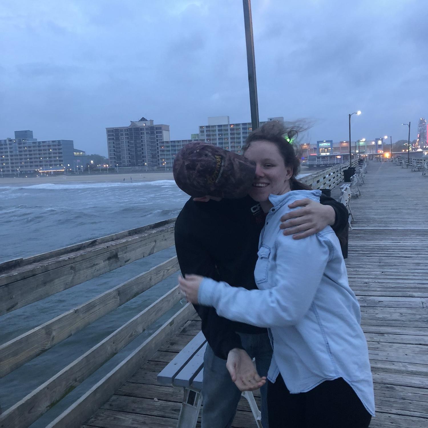 hurricane warning 2019 in Virginia Beach