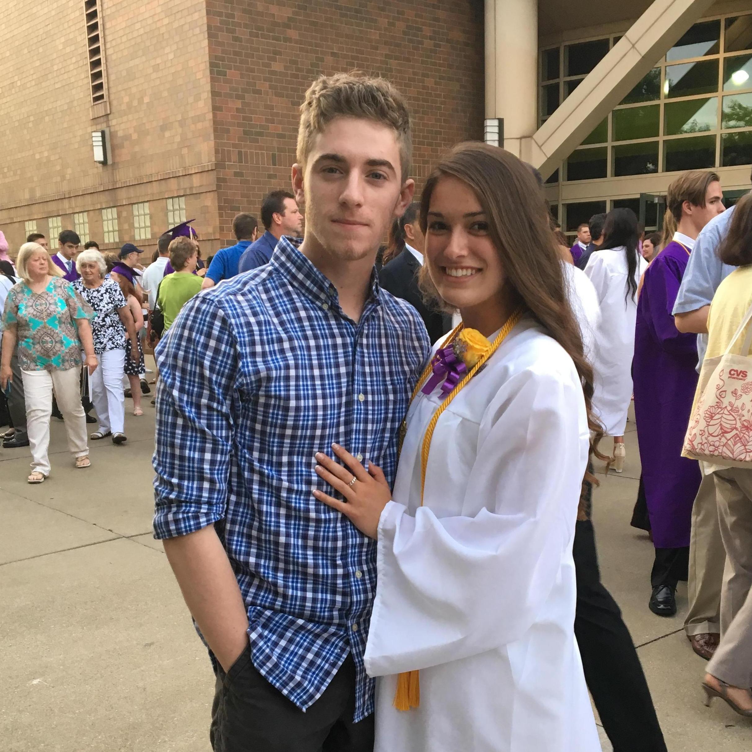 Melissa's high school graduation in 2016!