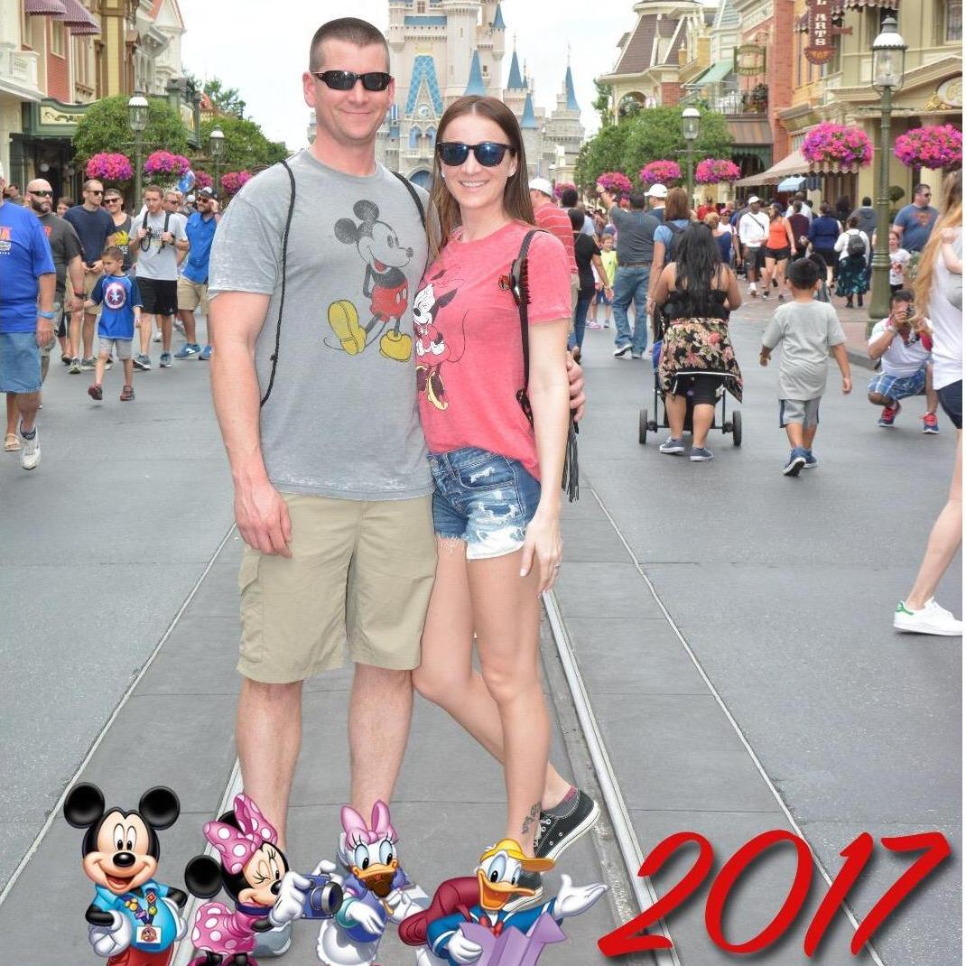 Our first trip to Disney for Erica's godson's birthday!
