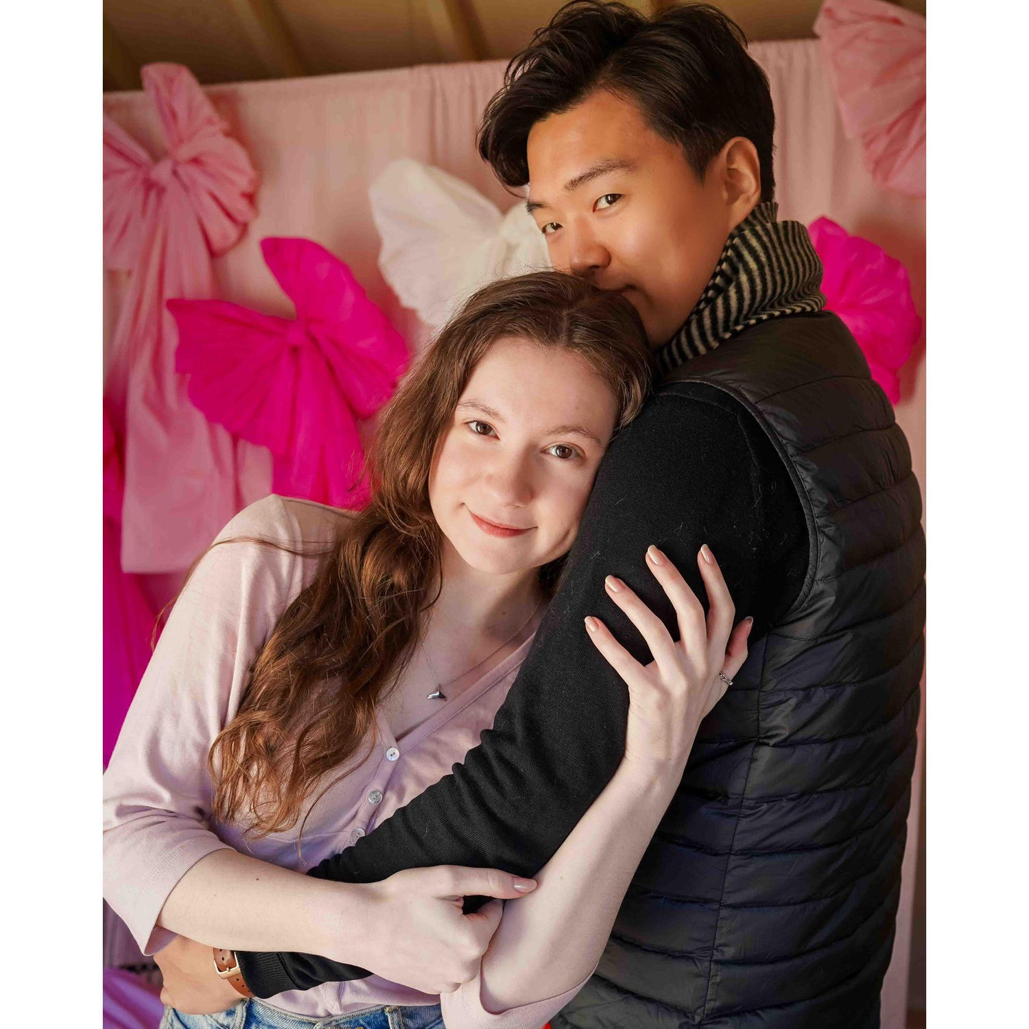 A surprise Valentine's Day photoshoot