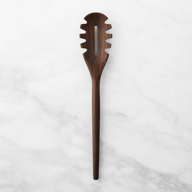 Williams Sonoma FSC Wood Pasta Fork, Walnut