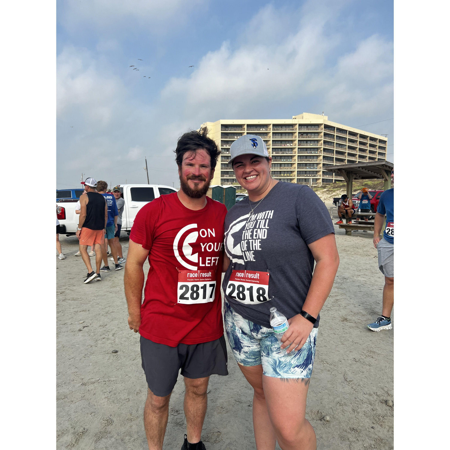 Participating in Tracy's First 5k.