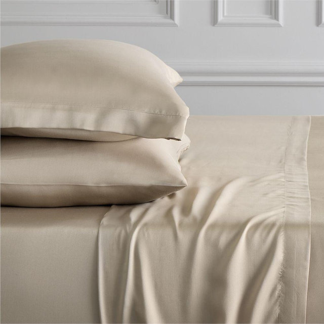 Silky TENCEL Sheet Set, King, Taupe