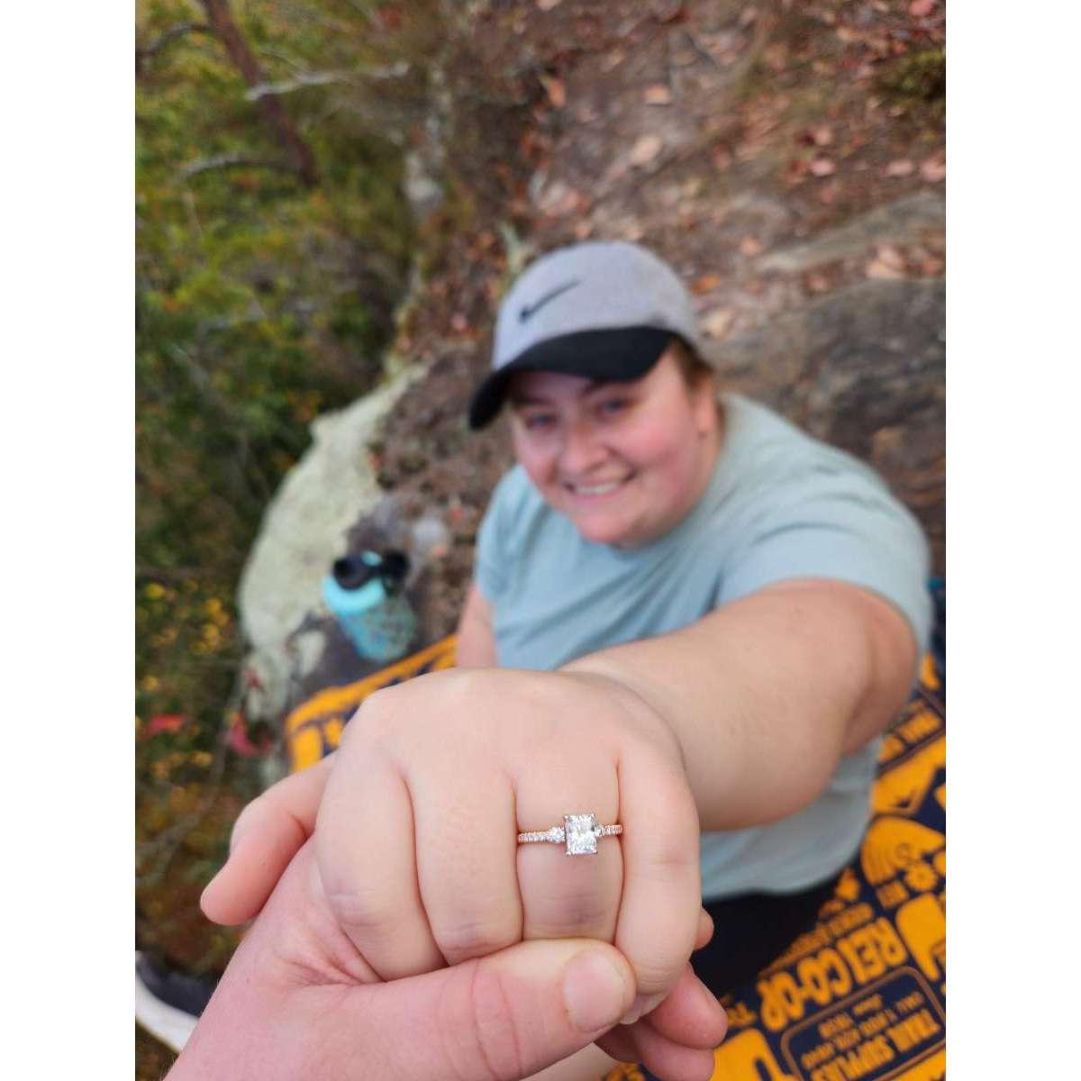 Proposing to Shauri on a beautiful Fall Day!