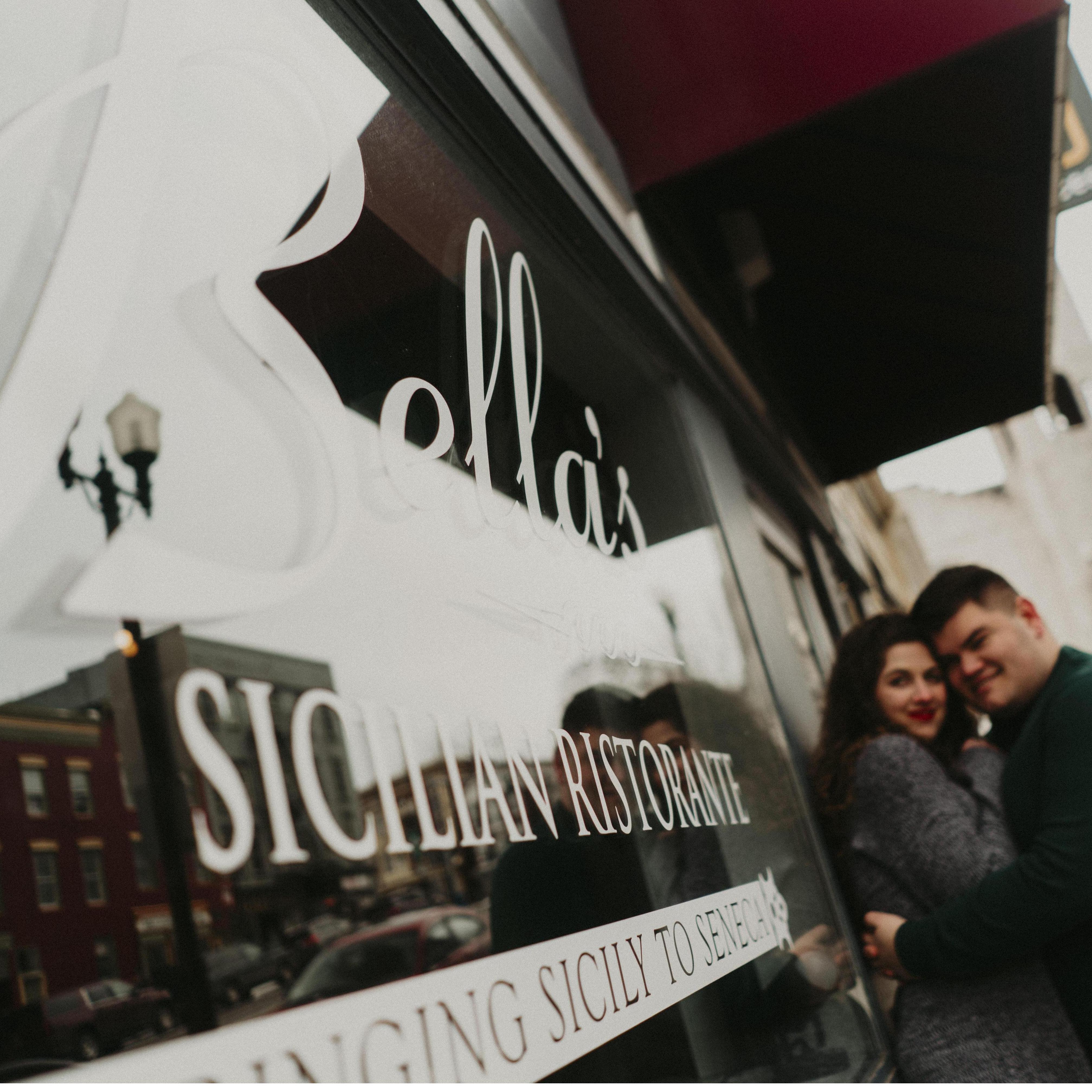 The second date took place here. And many other dates. Bella's is one of our favorite restaurants in Geneva.