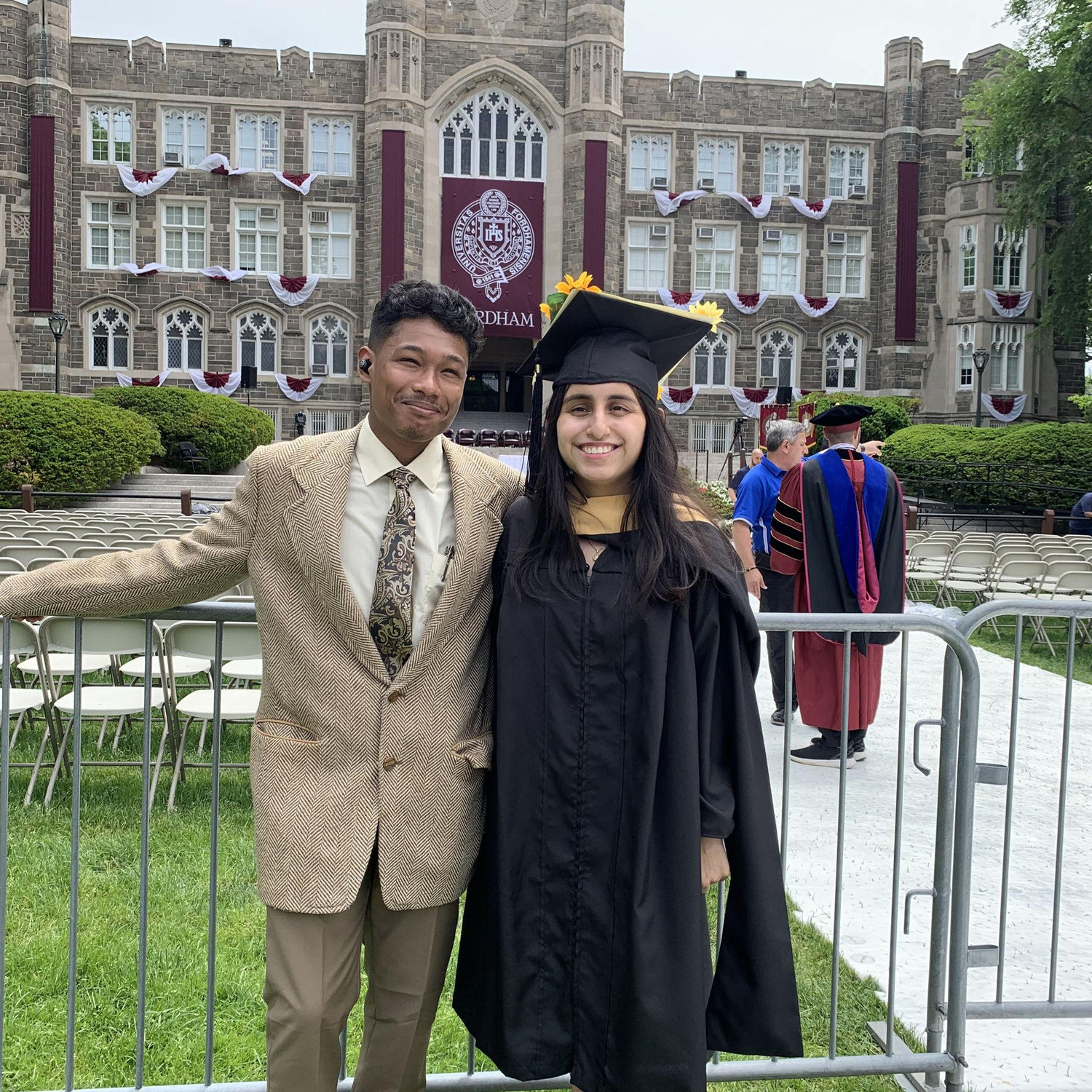 Sandy's MSW graduation!