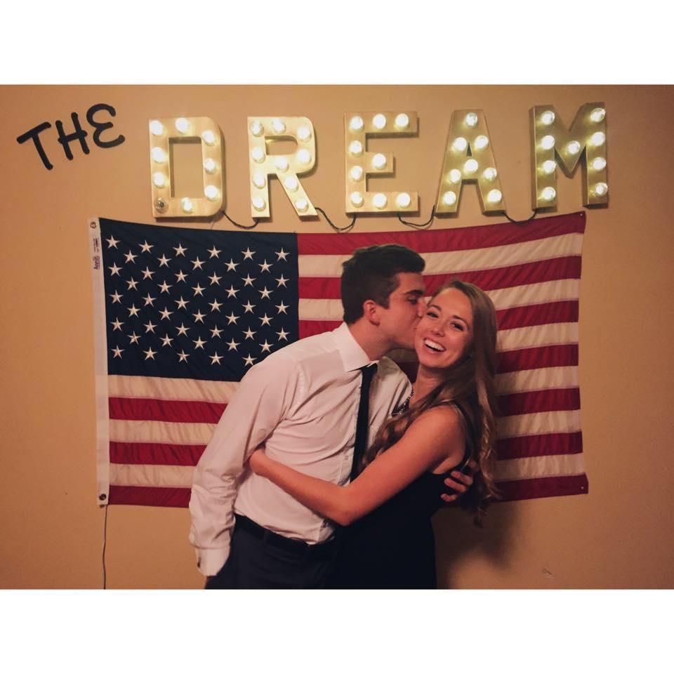 Carissa's sorority formal - A few months into dating