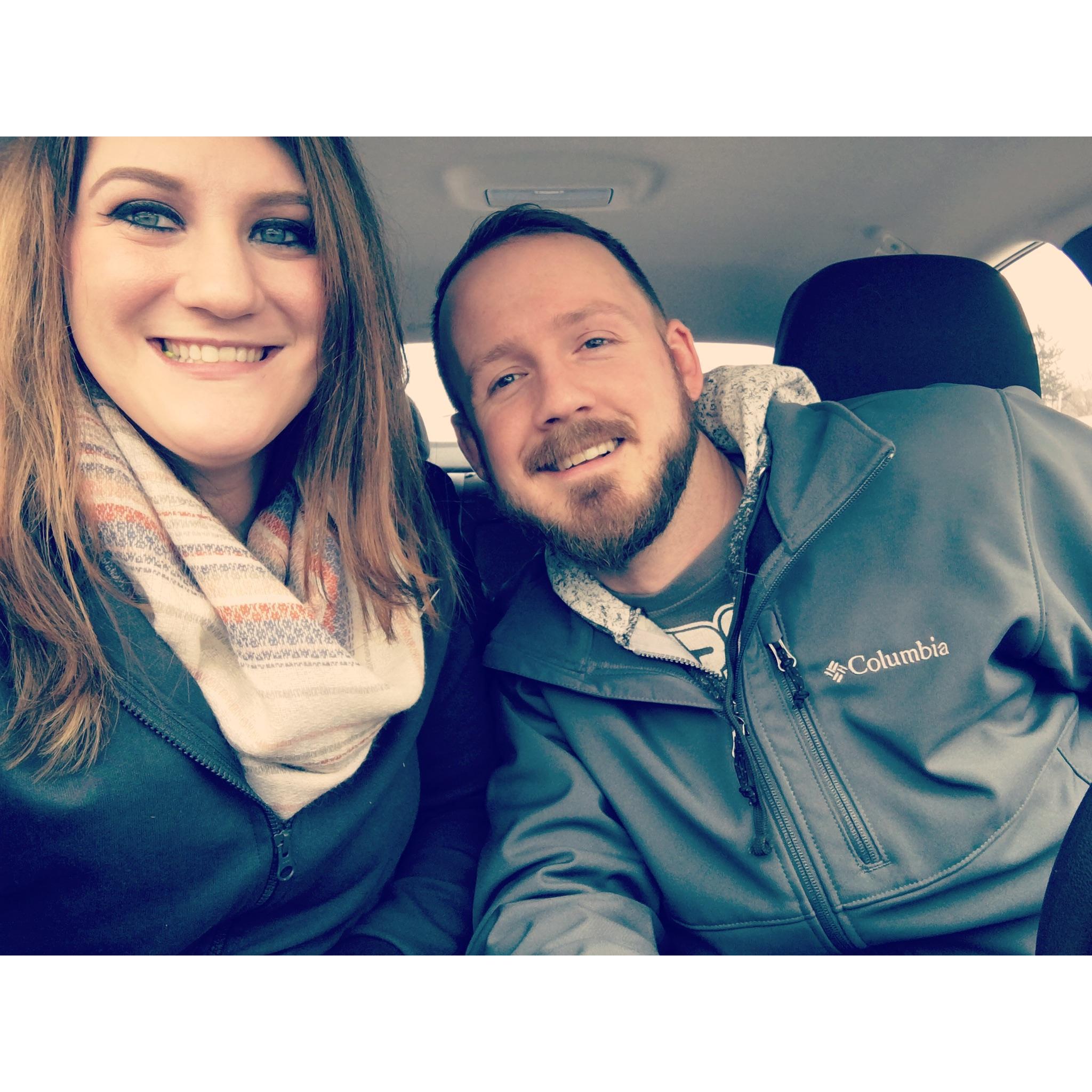Ohio Trip! (Obviously, it was cold out for us!)