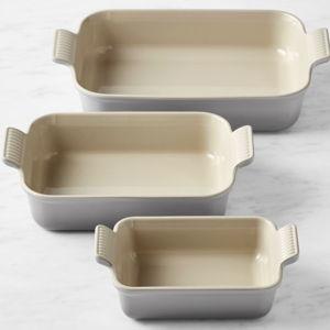Le Creuset Heritage Open Rectangular Dishes, Set of 3