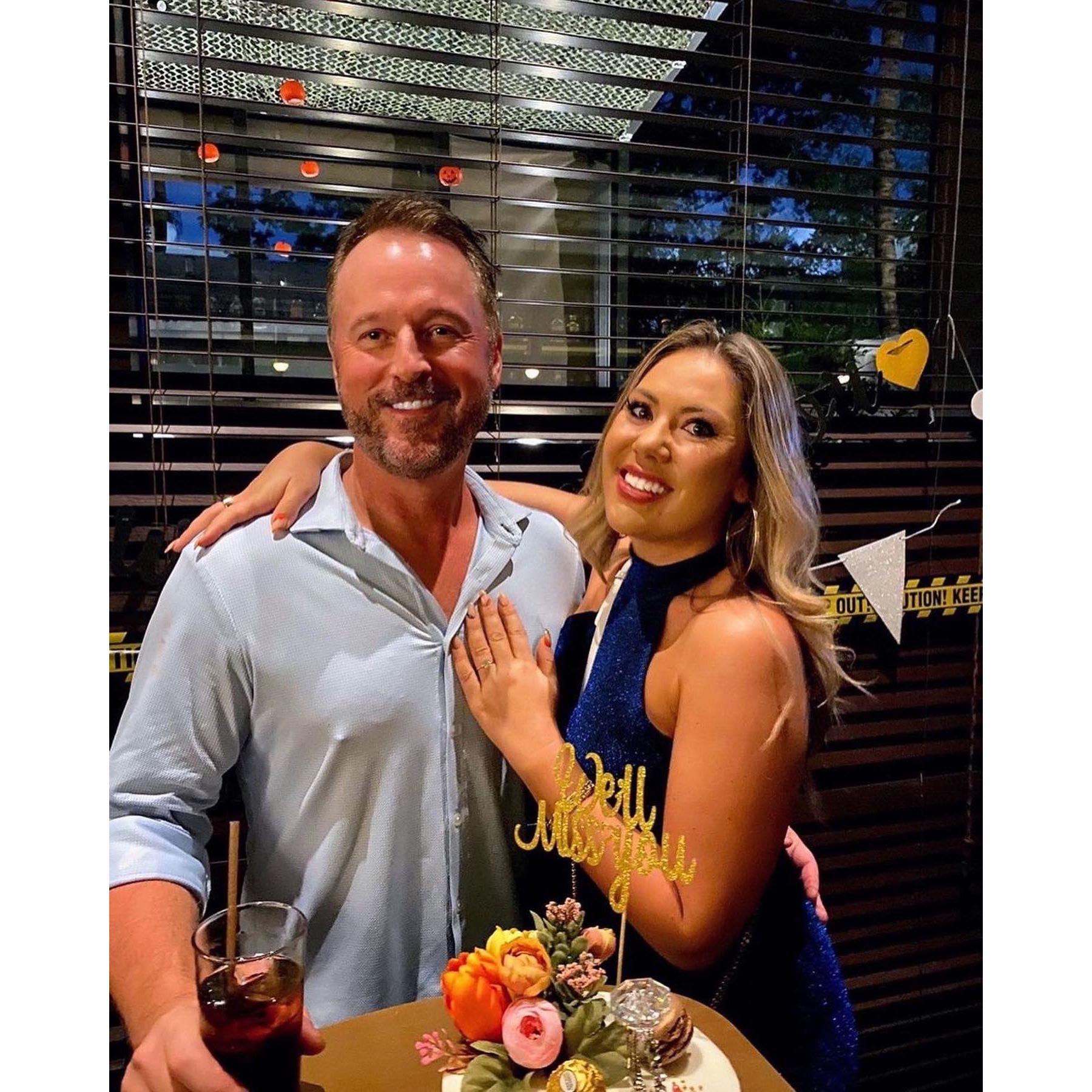 Rick and Julie's friends in Miami hosted their Surprise Engagement Party!