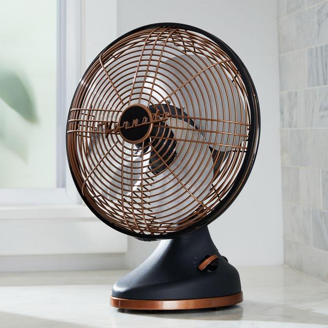 Vornado Gunmetal Silver Swan Alchemy Fan