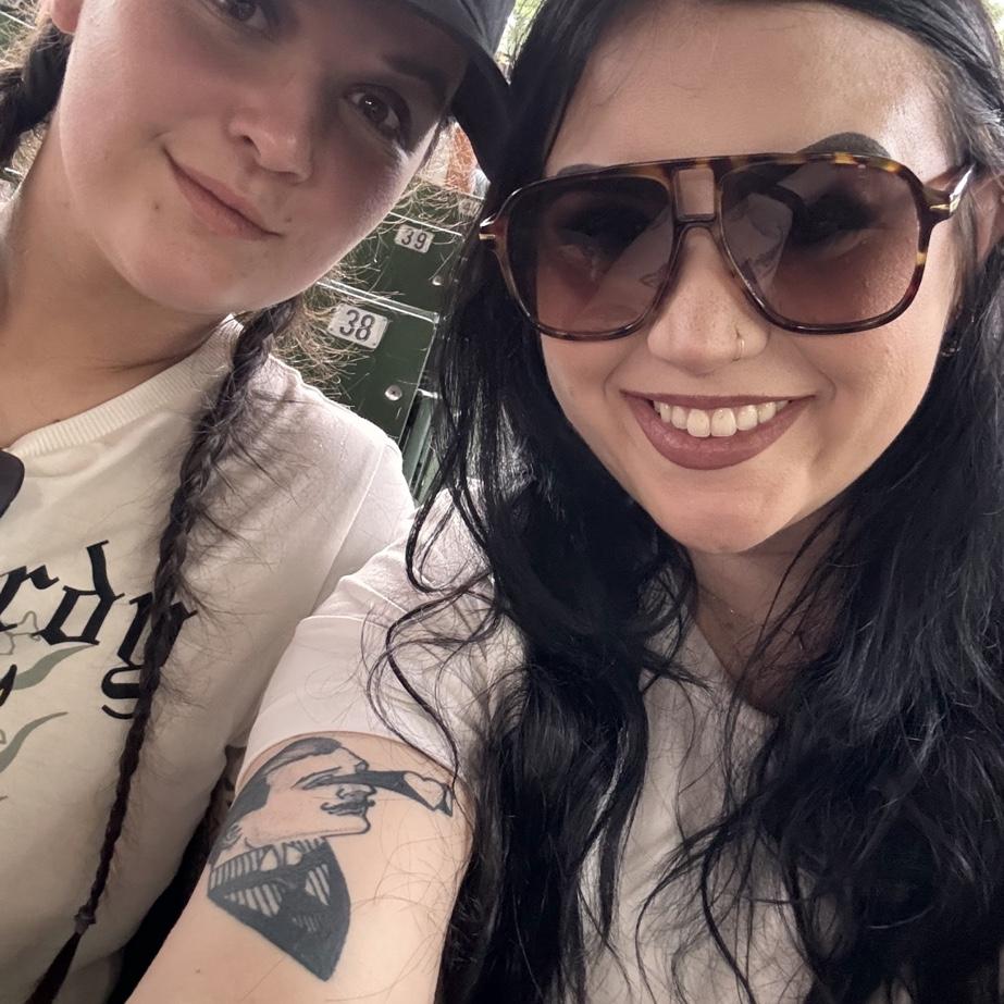 Our first concert as an engaged couple, Alanis Morisette 2024.