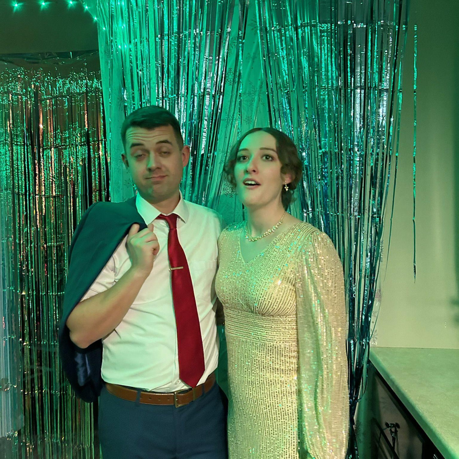 Had our own "Prom" night.