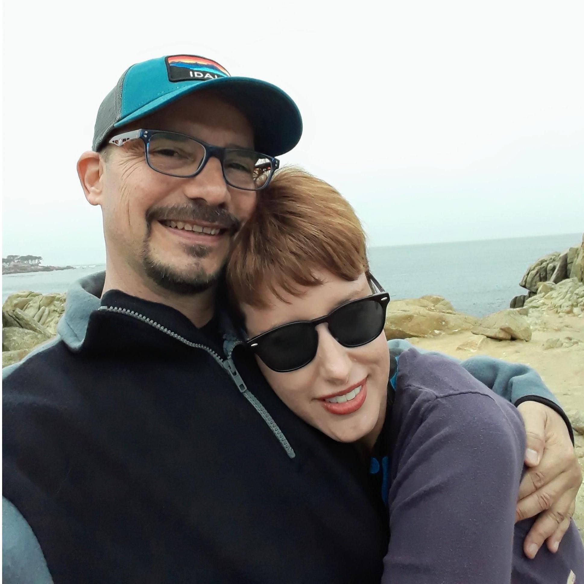 The day I first told her that I had fallen in love with her! Pebble Beach, CA