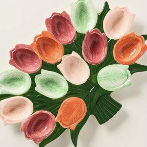 Louise Stoneware Deviled Egg Platter