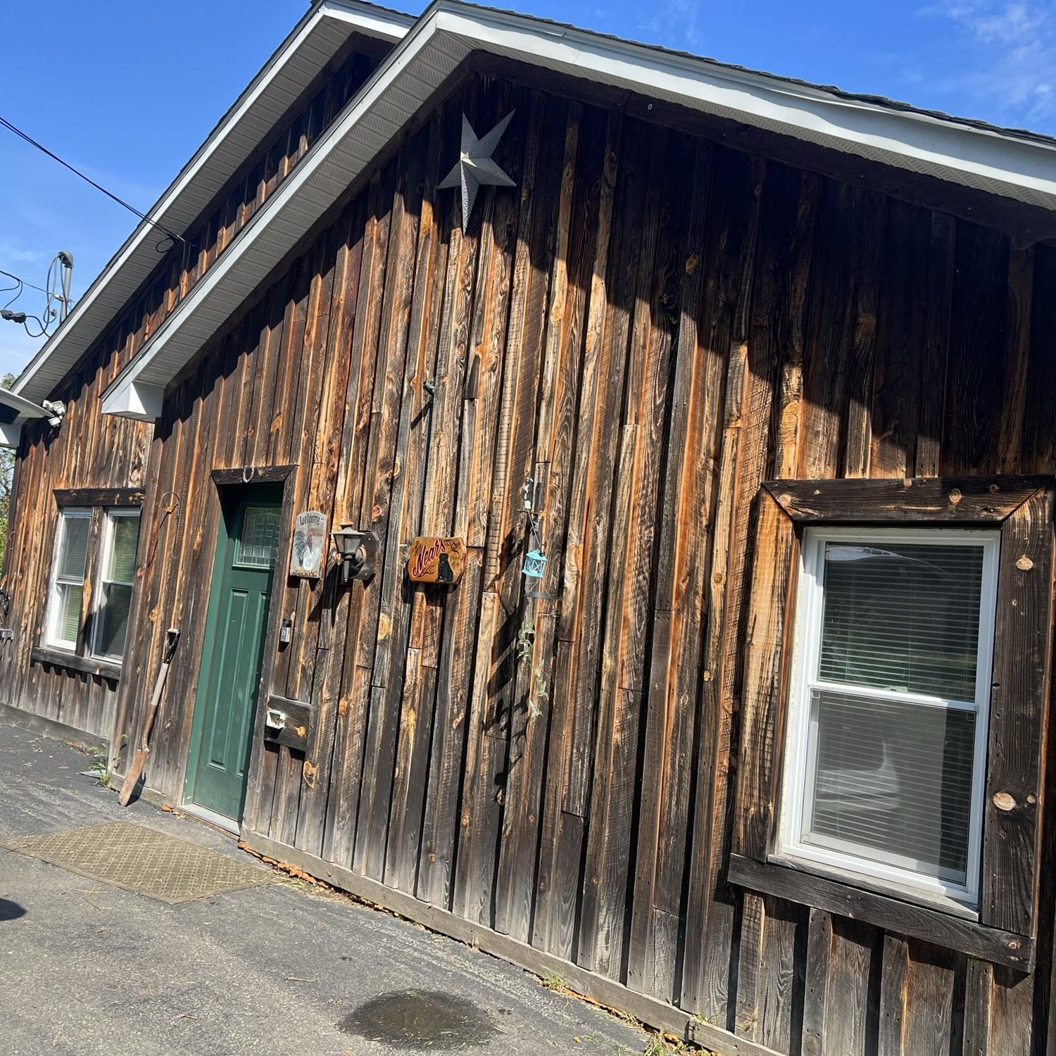 First pic of our first home together (she looks different now)