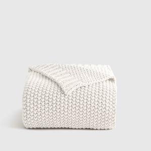 Ivory Cotton Fisherman Throw