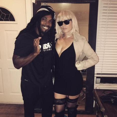 We like to dress up. Beast Mode x Atomic Blonde = Halloween 2017.
