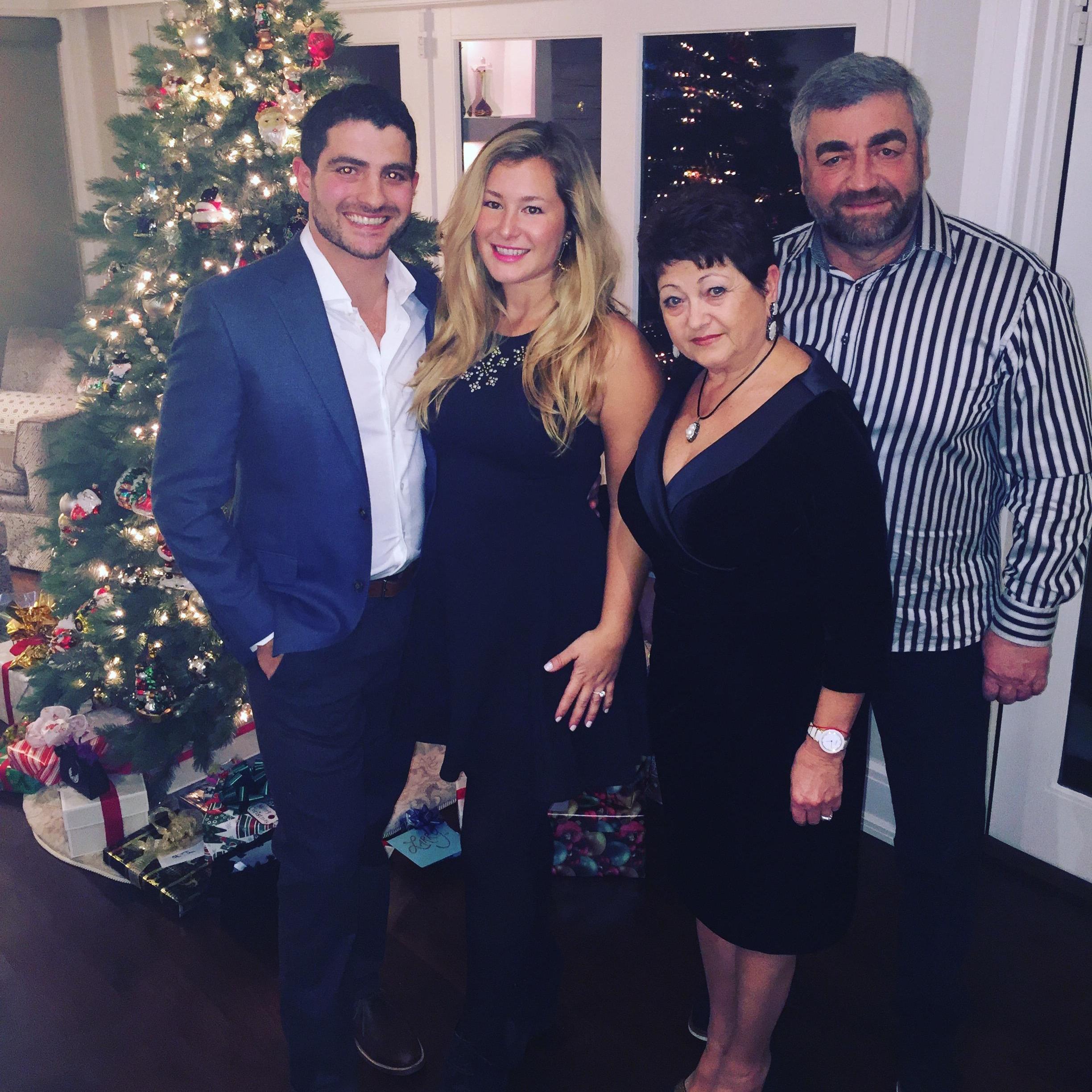 The Masarskys at Christmas