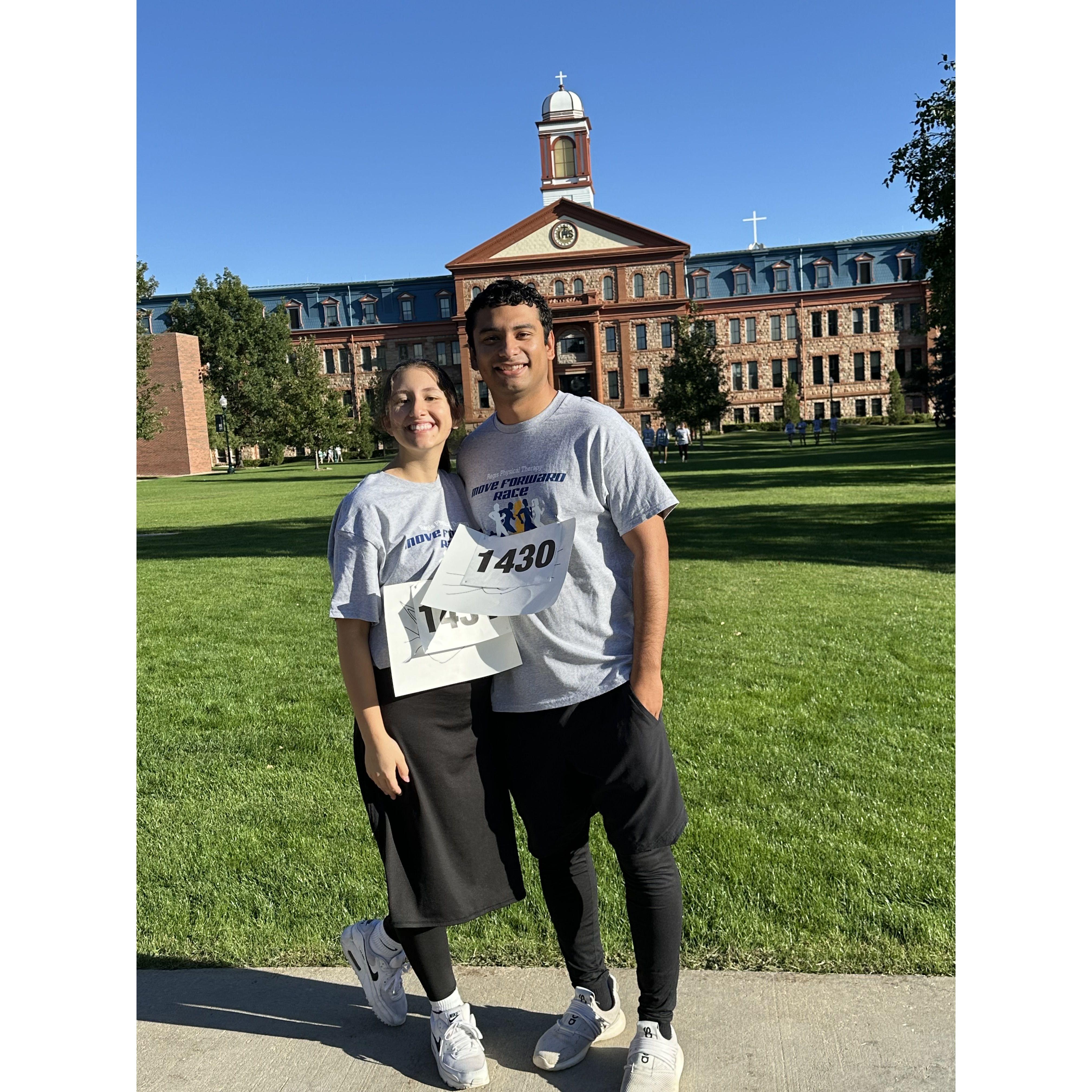 ran (walked) a 5k!