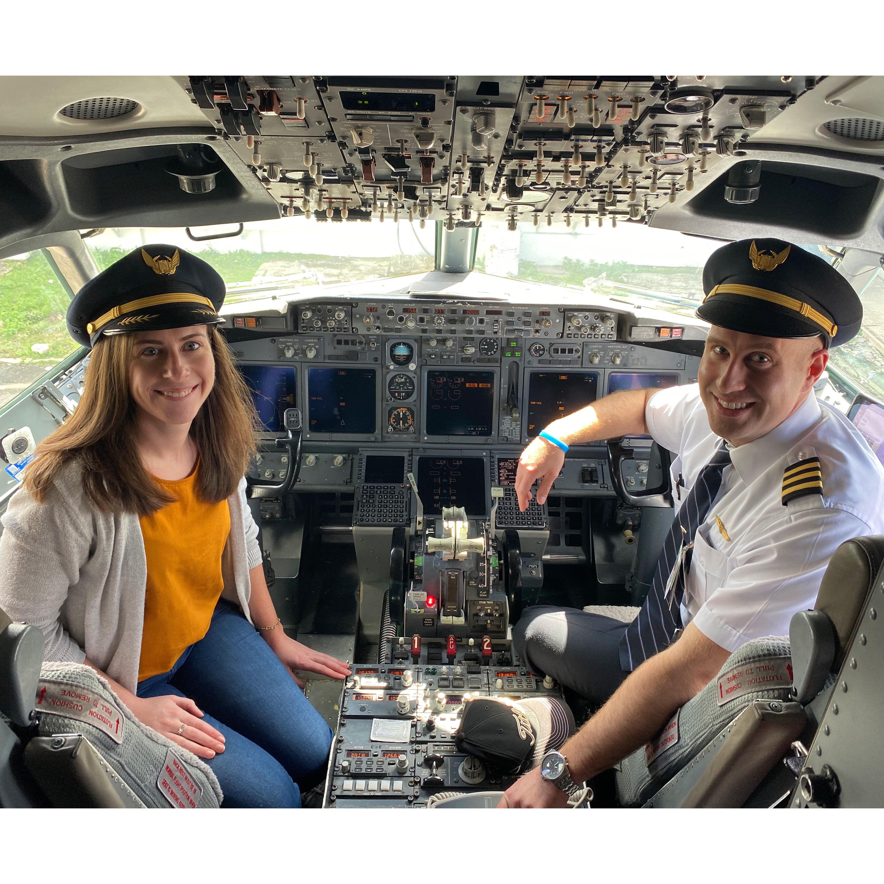 The first time Ryan flew Kelly! 25 hours in Montego Bay