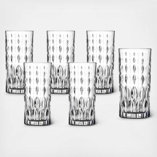 Marilyn Highball Glass, Set of 6