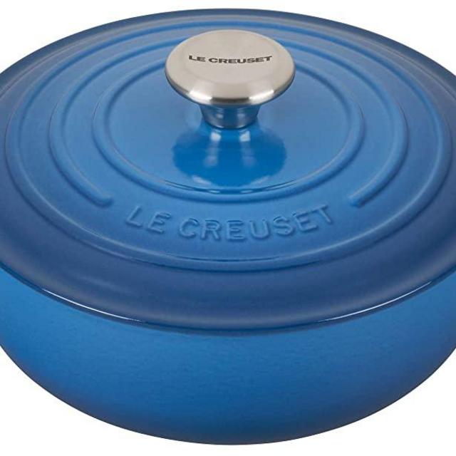 Le Creuset Enameled Cast Iron Signature Sauteuse Oven, 3.5 qt, Marseille