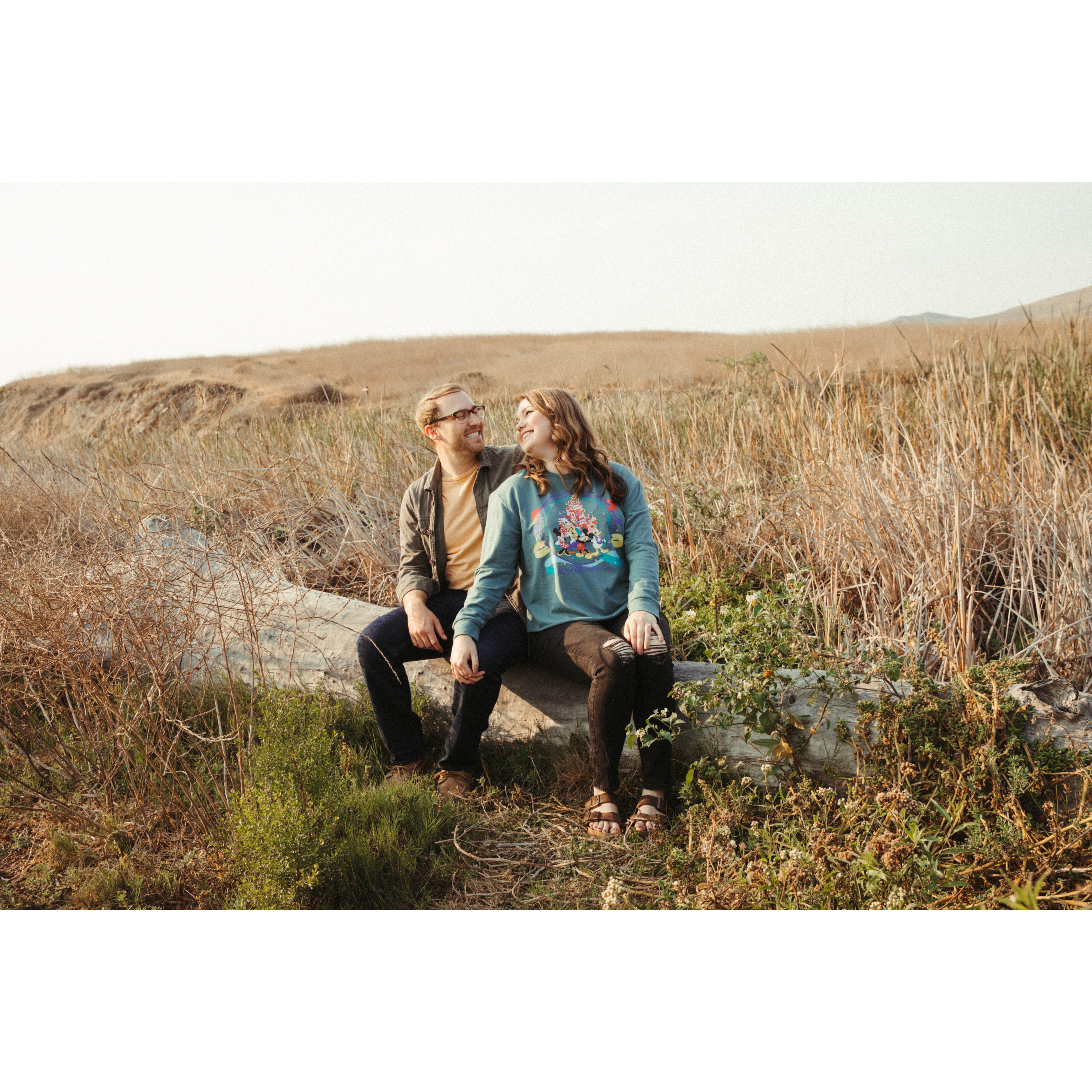 Jalama Beach engagement photos by Kadi Tobin.